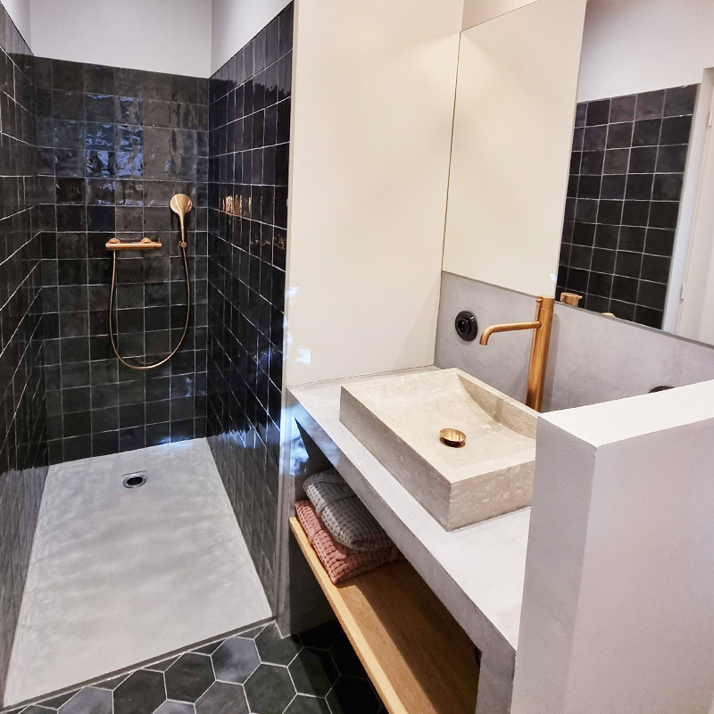 douche à l’italienne