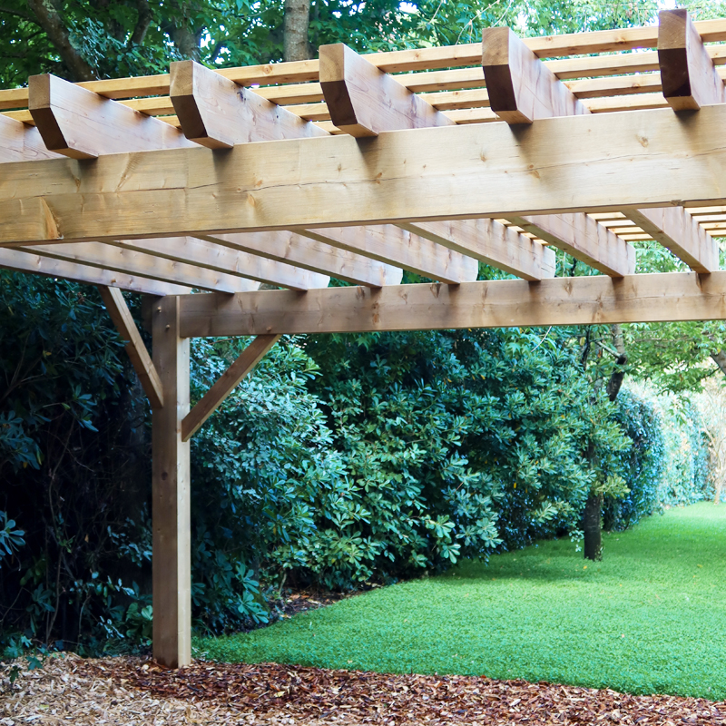 pergola bois