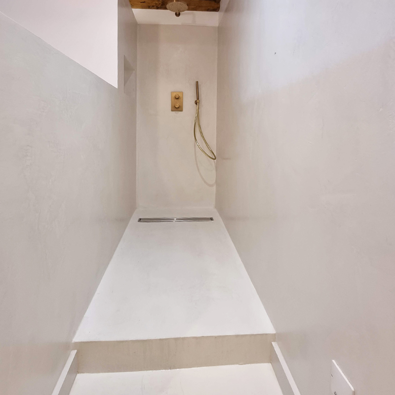 béton ciré salle de bain