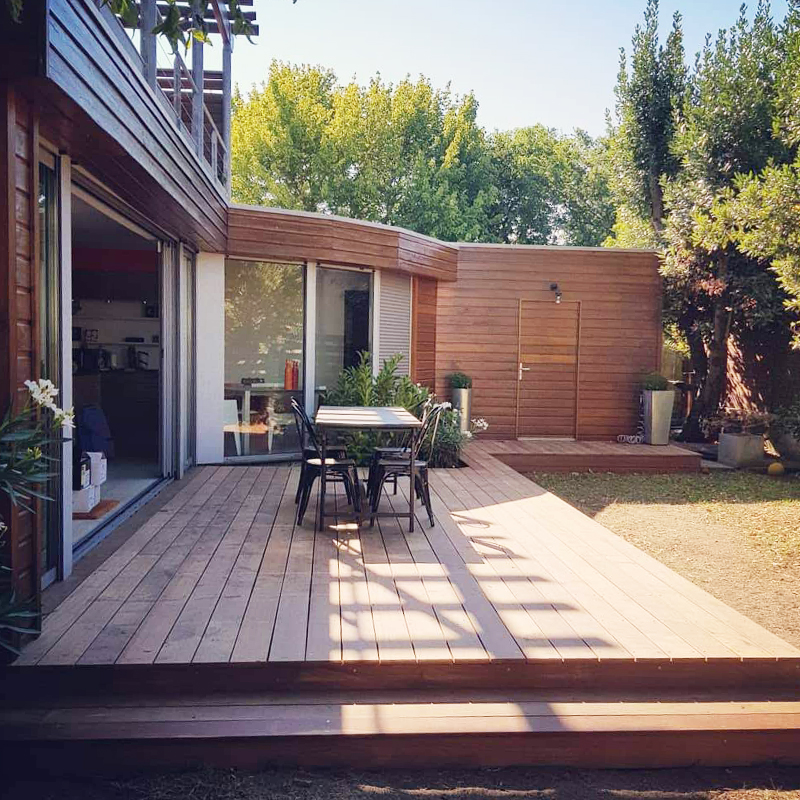 rénovation globale maison terrasse